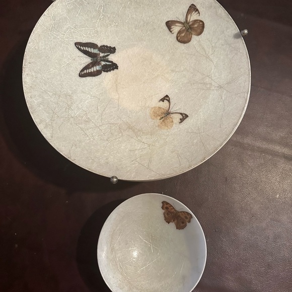 Vintage atomic style chip & dip set - Picture 5 of 12